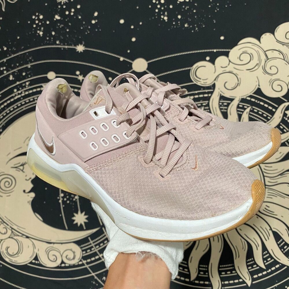 Nike Air Max Bella TR 4 CW3398-600 Athletic Sneaker Women's 7 Pink Mesh Sports